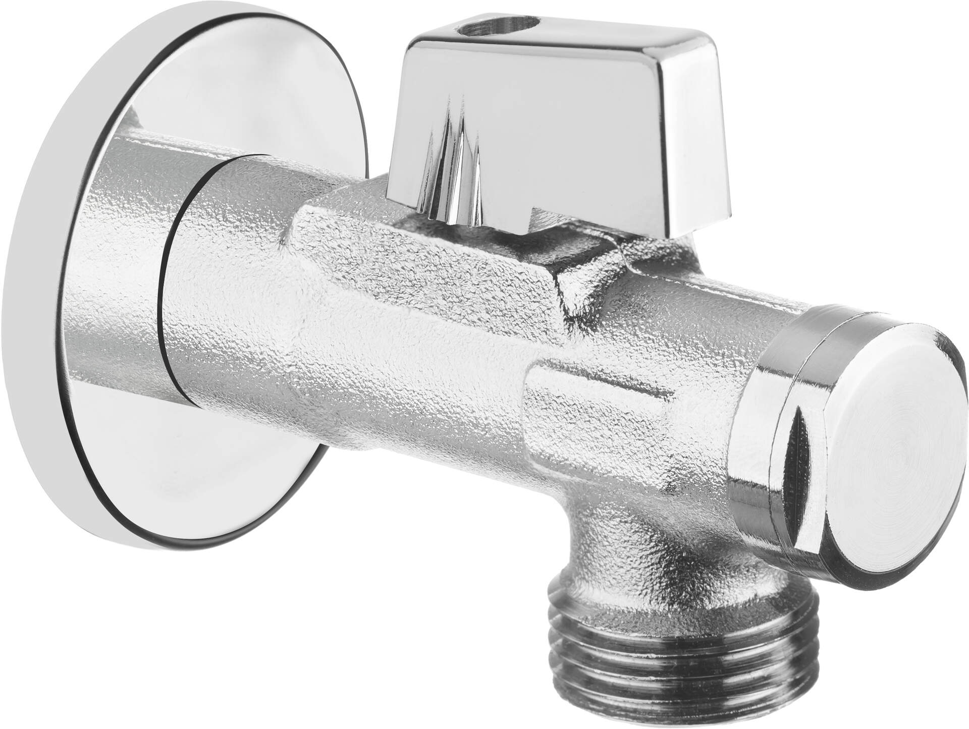 Rohový ventil, na pripojenie WC splachovania, 1/2" - 1/2"