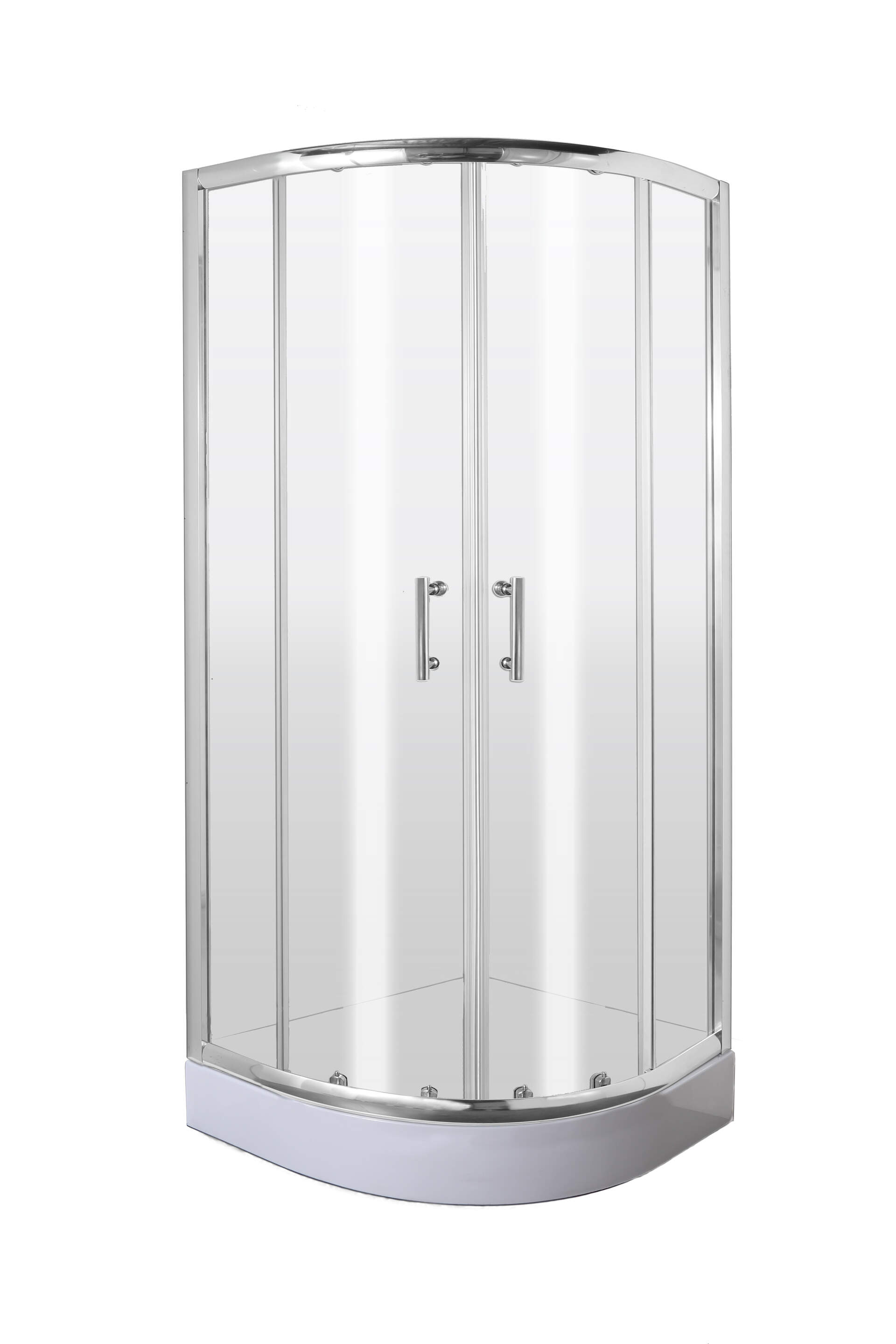 Sprchovací kút, polkruhový, 80 cm