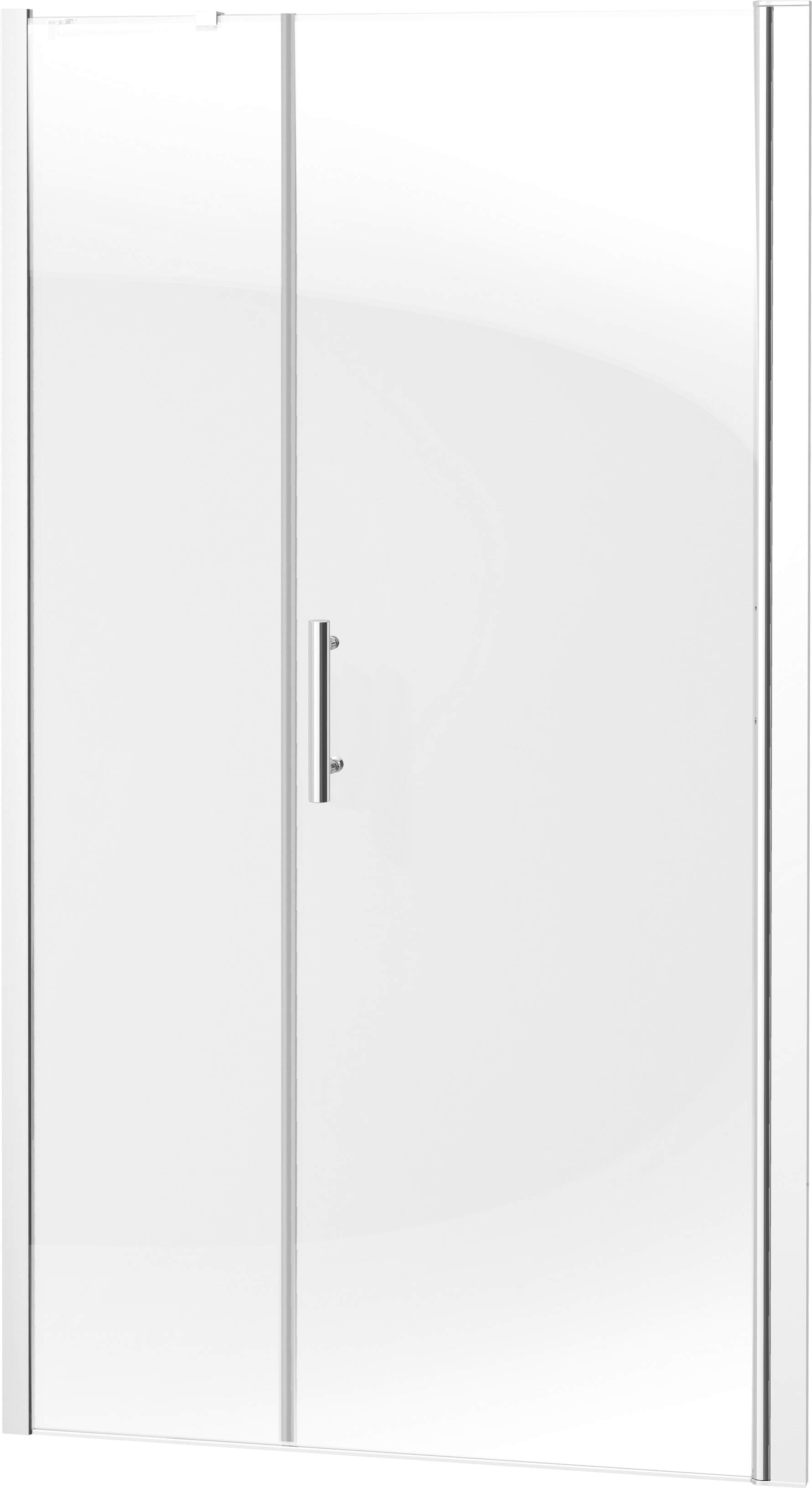 Sprchové dvere, zapustené, 100 cm - závesné